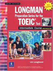 Longman Preparation Series for the TOEIC(R) Test, Intermediate Course (Updated Edition), with Answer Key and Tapescript (3rd Edition) (Longman Preparation)