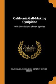California gall-making Cynipidae