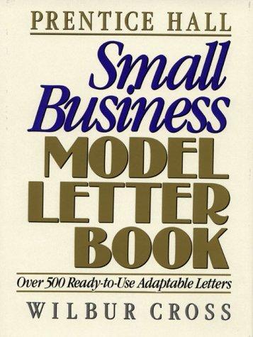 Prentice Hall small business model letter book