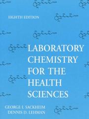 Laboratory chemistry for the health sciences