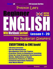 Preston Lee’s Beginner English With Workbook Section Lesson 1 – 20 For Bulgarian Speakers