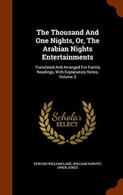 Thousand and One Nights, or, the Arabian Nights Entertainments