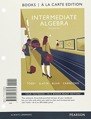 Intermediate Algebra Books a la Carte Edition PLUS MyLab Math