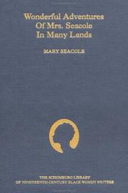 Wonderful adventures of Mrs. Seacole in many lands