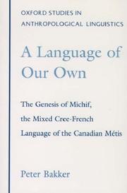 A language of our own