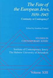 The fate of the European Jews, 1939-1945