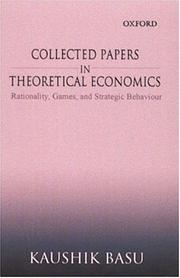 Collected Papers in Theoretical Economics