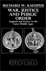 War, justice, and public order
