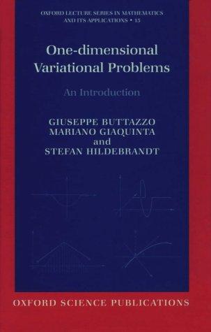 One-dimensional variational problems