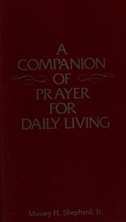 A Companion of prayer for daily living
