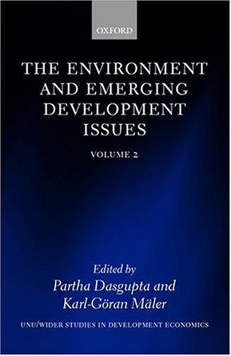 Environment and Emerging Development Issues