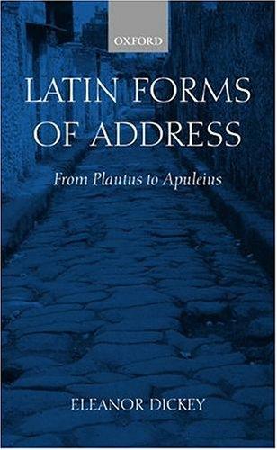 Latin forms of address
