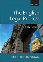 The English legal process