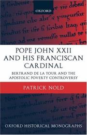 Pope John XXII and his Franciscan cardinal