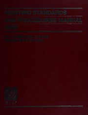 Auditing standards and procedures manual