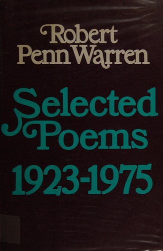 Selected poems, 1923-1975