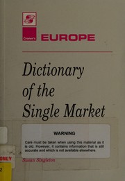 Dictionary of the Single Market