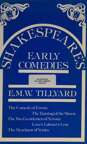 Shakespeare's early comedies