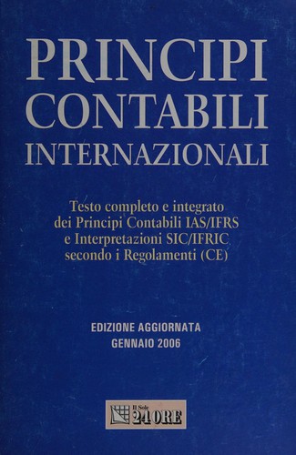 Principi contabili internazionali