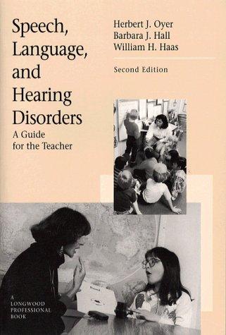 Speech, language, and hearing disorders