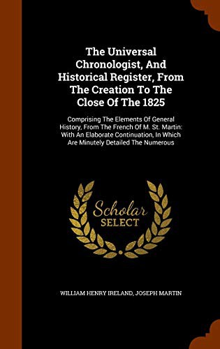 The universal chronologist, and historical register