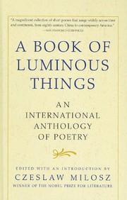 A Book of Luminous Things