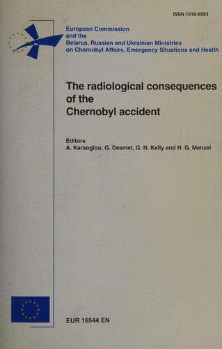 The Radiological Consequences of the Chernobyl Accident (EUR 16554 EN)