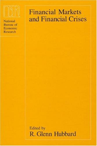 Financial markets and financial crises