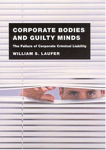 Corporate bodies and guilty minds