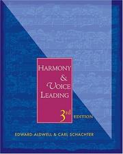 Harmony and voice leading