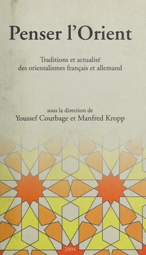 Penser l'Orient
