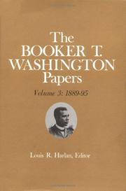 Booker T. Washington Papers, 1889-1895 Vol. 3