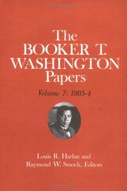 The Booker T. Washington papers