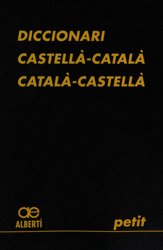 Diccionari castellà-català, català-castellà