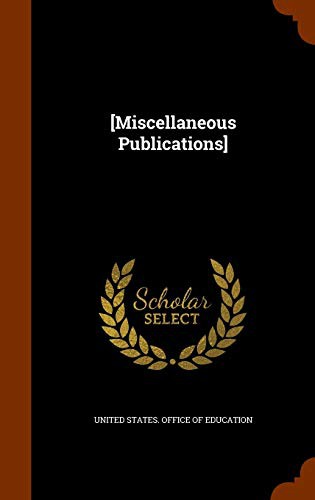 [Miscellaneous Publications]
