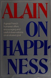Alain on happiness