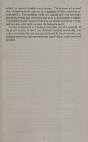 A Guide for Parents of Children Who Molest