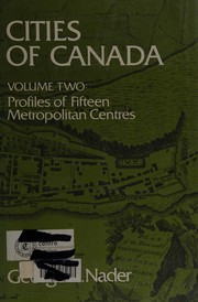 Cities of Canada