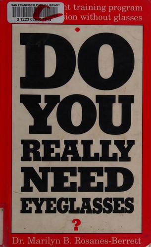Do you really need eyeglasses?