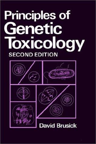 Principles of genetic toxicology