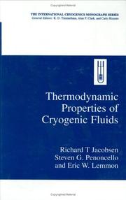 Thermodynamic properties of cryogenic fluids