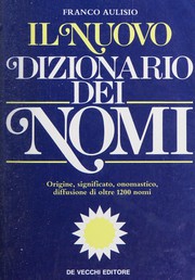 Il nuovo dizionario dei nomi