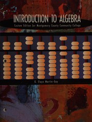 Introduction to algebra