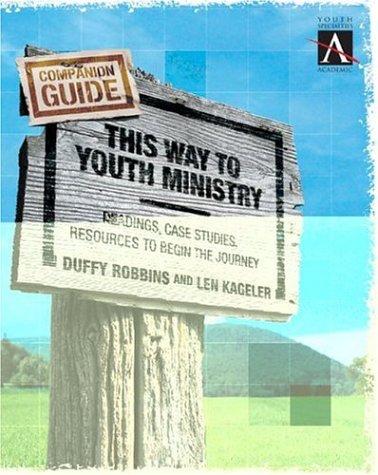 This way to youth ministry