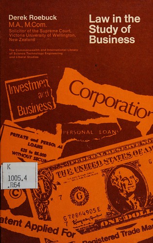 Law in the study of business