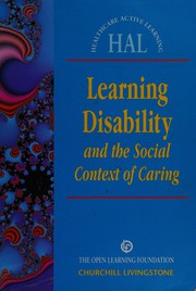 Learn'g Disability/Social Context Car'g (Healthcare Active Learning)