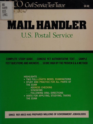 Mail handler, U.S. Postal Service