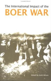 The international impact of the Boer War
