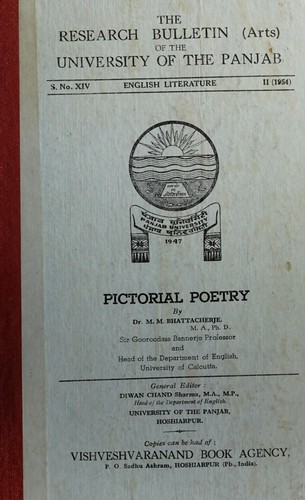Pictorial poetry