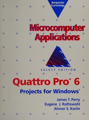 Quattro Pro 6 projects for Windows